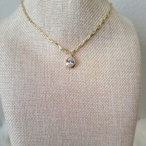 MELINDA MARIA Drop of Perfection Necklace NWT